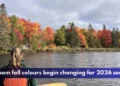 Durham fall colours begin changing for 2026 season