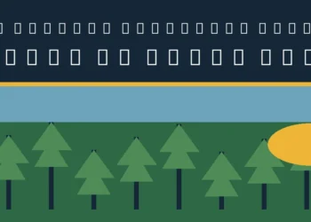 Original forest illustration with the headline One Million Greenbelt Trees Marked at Heber Down