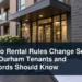 Ontario Rental Rules Change Sept. 21: What Durham Tenants and Landlords Should Know Rental apartment, lease and keys with the headline Ontario Rental Rules Change Sept. 21: What Durham Tenants and Landlords Should Know