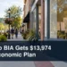 Orono main street economic planning scene with the headline Orono BIA Gets $13,974 for Economic Plan