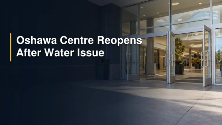 Oshawa Centre Reopens After Water Issue