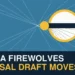 Original lacrosse illustration representing the Oshawa FireWolves dispersal draft additions