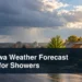 Oshawa neighbourhood beneath showers and sun breaks with the headline Oshawa Weather Forecast Calls for Showers