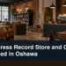 Record store and café being prepared with the headline The Press Record Store and Café Planned in Oshawa