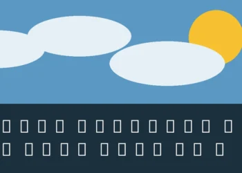 Original illustration of clouds and sunshine for the Oshawa weather forecast on September 20
