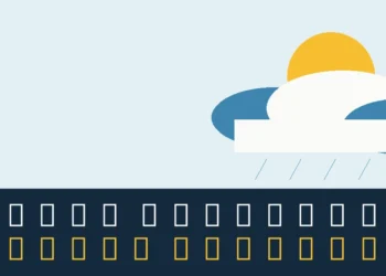 Original weather illustration for the Oshawa forecast calling for morning showers Thursday