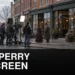 Film production crew working in historic downtown Port Perry