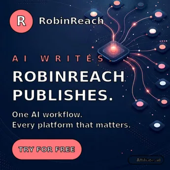Affiliate ad: Brief once. Post everywhere with RobinReach.