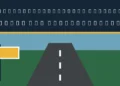 Original roadwork illustration with the headline Scarborough-Pickering Townline Closing for Reconstruction