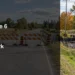 Rural Ontario road closure and culvert construction illustrating work on Scugog Line 6