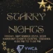 YWCA Durham Starry Nights 2026 event poster