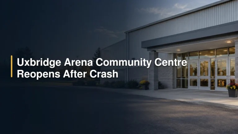 Uxbridge Arena Community Centre Reopens After Crash