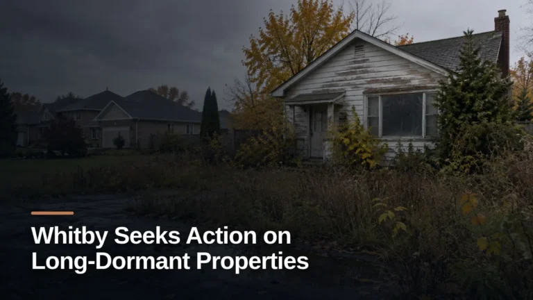 Original editorial featured image for: Whitby Seeks Action on Long-Dormant Properties