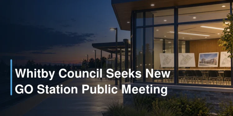 Whitby Council Seeks New GO Station Public Meeting