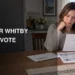 Voter reviewing a sample ballot at home representing Whitby election voting options