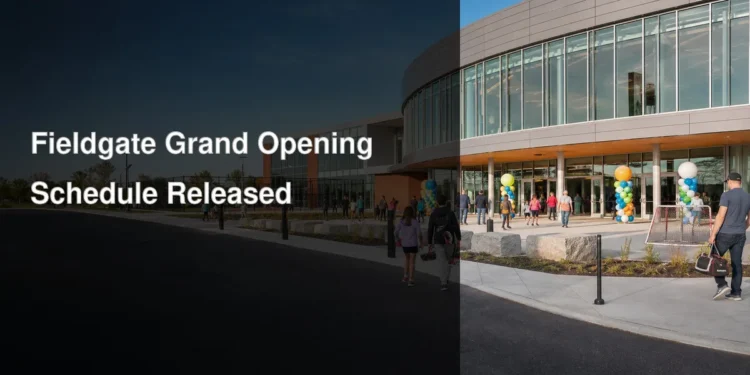A new Whitby recreation complex prepared for a family grand opening celebration