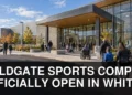 Families arriving at the newly opened Fieldgate Sports Complex in Whitby