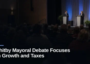 Whitby Mayoral Debate Focuses on Growth and Taxes Original editorial featured image for: Whitby Mayoral Debate Focuses on Growth and Taxes