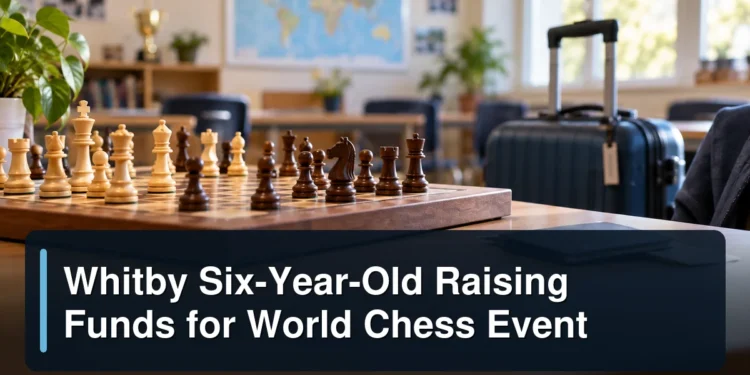 Whitby Six-Year-Old Raising Funds for World Chess Event Original editorial featured image for: Whitby Six-Year-Old Raising Funds for World Chess Event