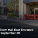 Original editorial featured image for: Whitby Town Hall East Entrance Closing September 29