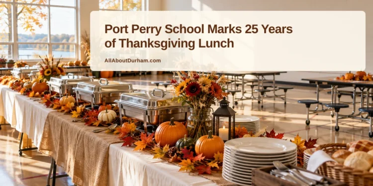 Port Perry School Marks 25 Years of Thanksgiving Lunch — AllAboutDurham.com featured image