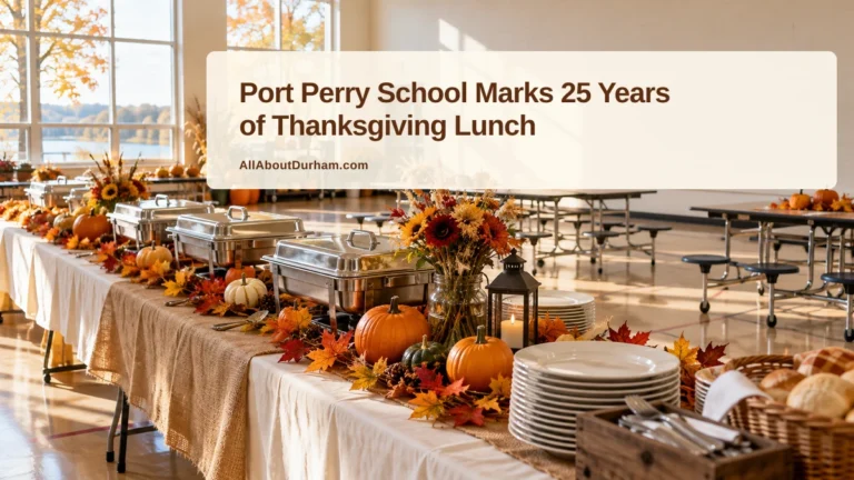 Port Perry School Marks 25 Years of Thanksgiving Lunch — AllAboutDurham.com featured image
