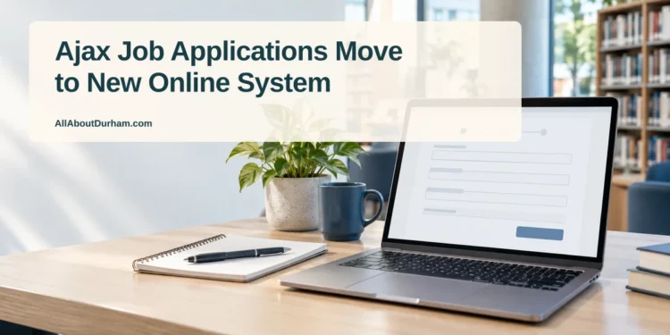 Ajax Job Applications Move to New Online System — AllAboutDurham.com featured image
