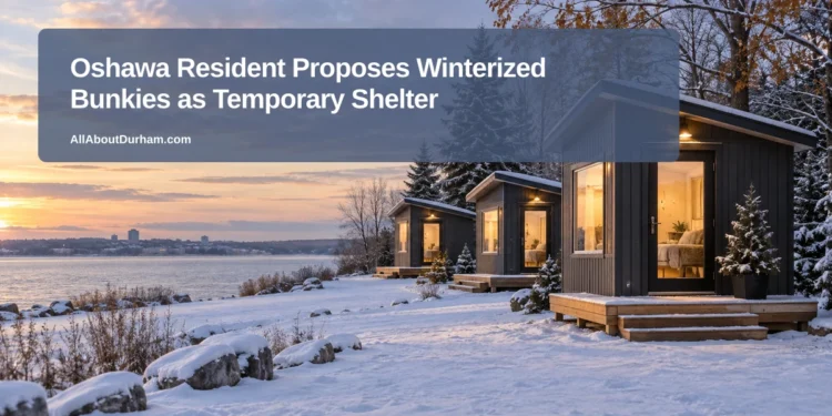 Oshawa Resident Proposes Winterized Bunkies as Temporary Shelter — AllAboutDurham.com featured image