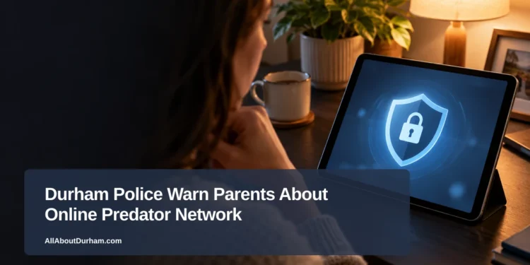 Durham Police Warn Parents About Online Predator Network — AllAboutDurham.com featured image