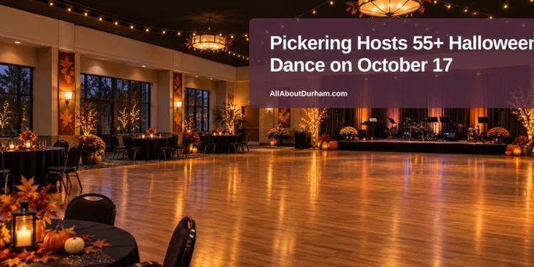Pickering Hosts 55+ Halloween Dance on October 17 — AllAboutDurham.com featured image