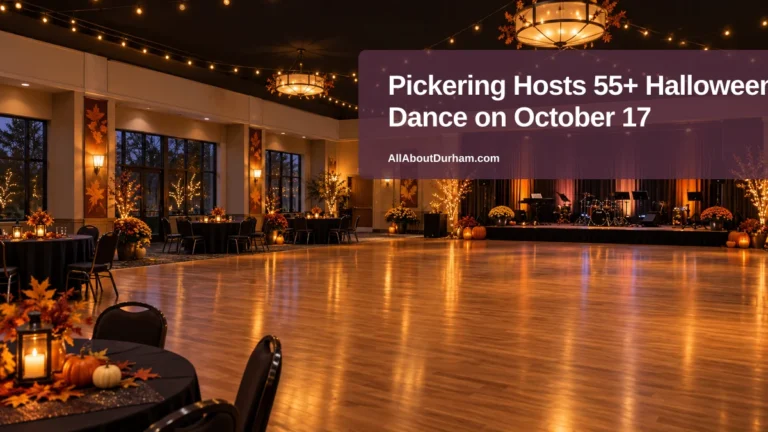 Pickering Hosts 55+ Halloween Dance on October 17 — AllAboutDurham.com featured image