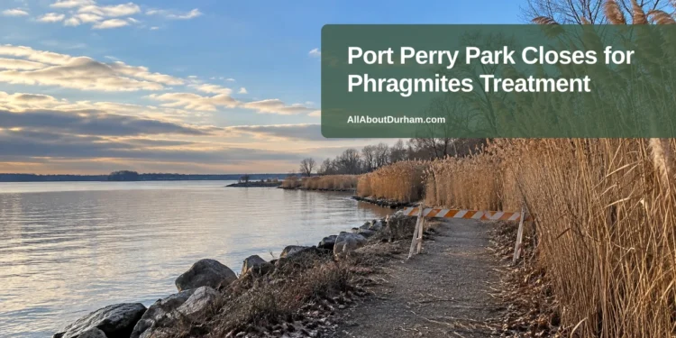 Port Perry Park Closes for Phragmites Treatment — AllAboutDurham.com featured image