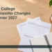 Durham College Credit Transfer Changes Start Winter 2027 AI editorial illustration: Overhead view of study papers, notebook and pencil. Headline: Durham College Credit Transfer Changes Start Winter 2027. AllAboutDurham.com.