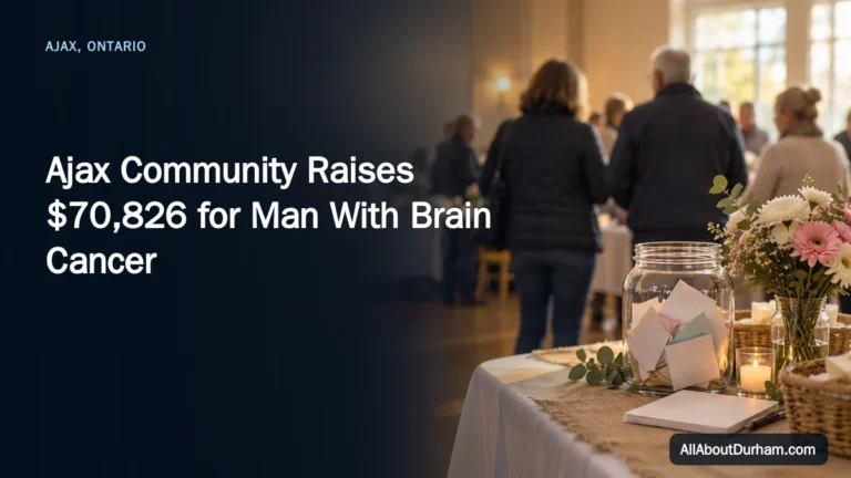 Ajax Community Raises $70,826 for Man With Brain Cancer — AllAboutDurham.com featured image