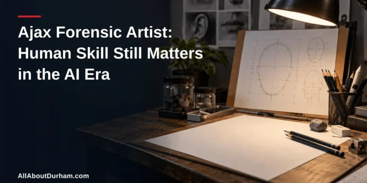 Ajax Forensic Artist Says Human Skill Still Matters in AI Era Ajax Forensic Artist Says Human Skill Still Matters in AI Era — AllAboutDurham.com featured image