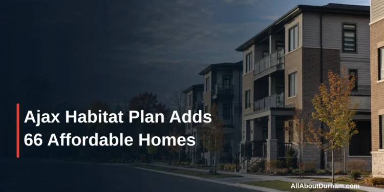 Ajax Habitat Plan Adds 66 Affordable Homes — AllAboutDurham.com featured image