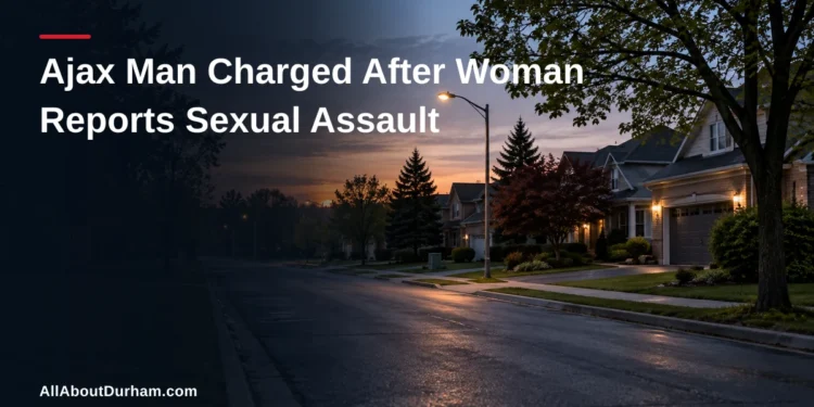 Ajax Man Charged After Woman Reports Sexual Assault — AllAboutDurham.com featured image
