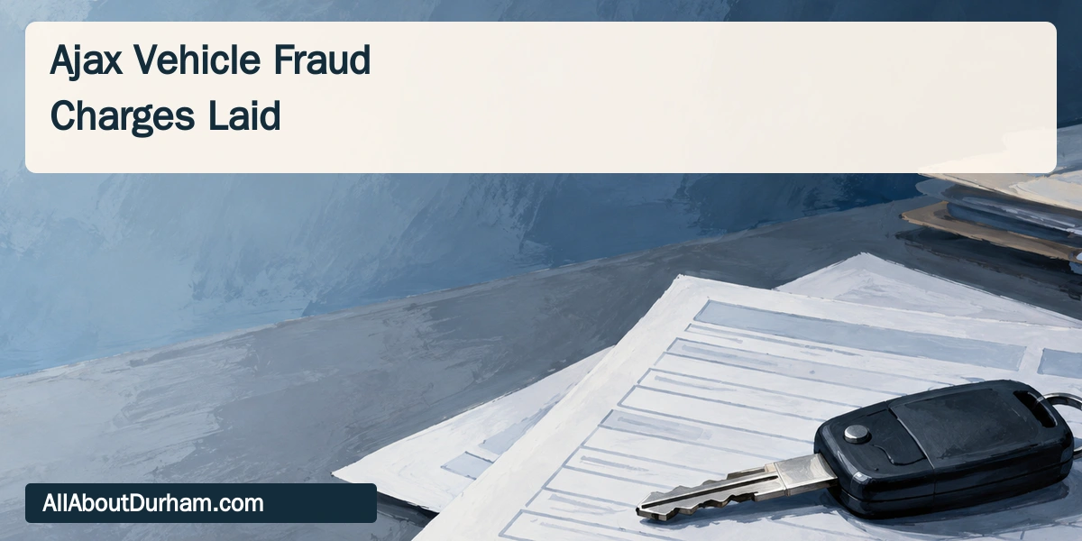 Conceptual editorial illustration of a vehicle key and blank ownership documents; not actual investigation evidence.