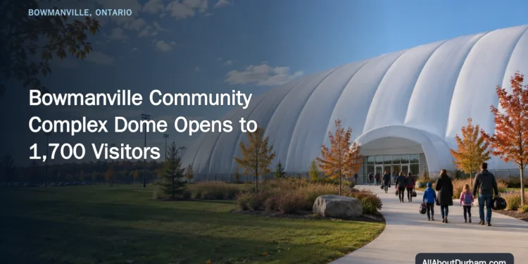 Bowmanville Community Complex Dome Opens to 1,700 Visitors Bowmanville Community Complex Dome Opens to 1,700 Visitors — AllAboutDurham.com featured image