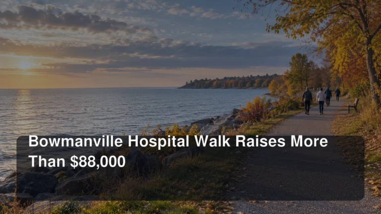 Bowmanville Hospital Walk Raises More Than $88,000