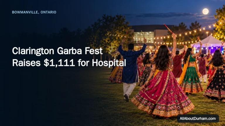Clarington Garba Fest Raises $1,111 for Hospital — AllAboutDurham.com featured image