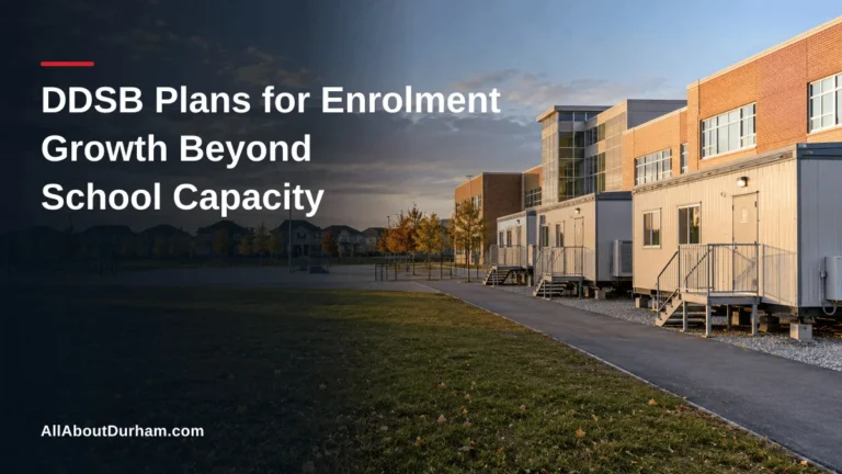 DDSB Plans for Enrolment Growth Beyond School Capacity — AllAboutDurham.com featured image