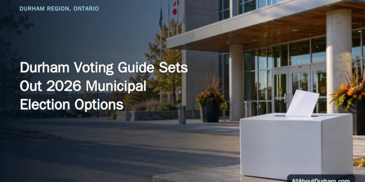 Durham Voting Guide Sets Out 2026 Municipal Election Options — AllAboutDurham.com featured image