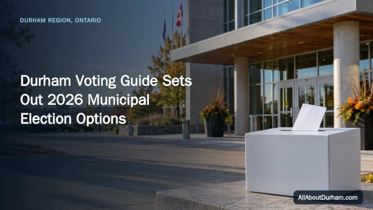 Durham Voting Guide Sets Out 2026 Municipal Election Options — AllAboutDurham.com featured image