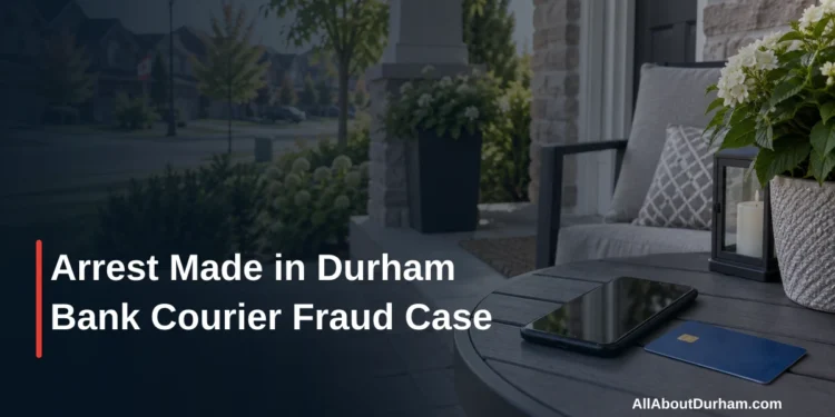 Arrest Made in Durham Bank Courier Fraud Case — AllAboutDurham.com featured image