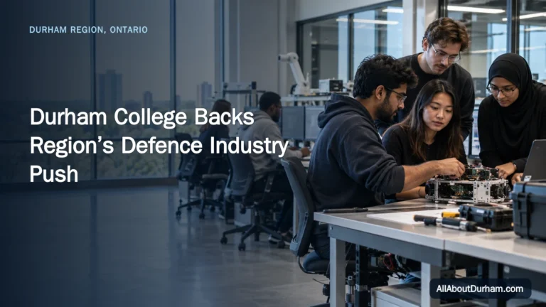 Durham College Backs Region’s Defence Industry Push — AllAboutDurham.com featured image