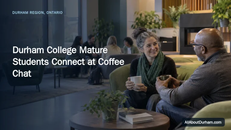 Durham College Mature Students Connect at Coffee Chat — AllAboutDurham.com featured image
