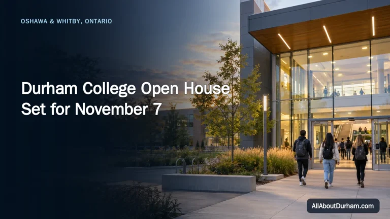 Durham College Open House Set for November 7 — AllAboutDurham.com featured image