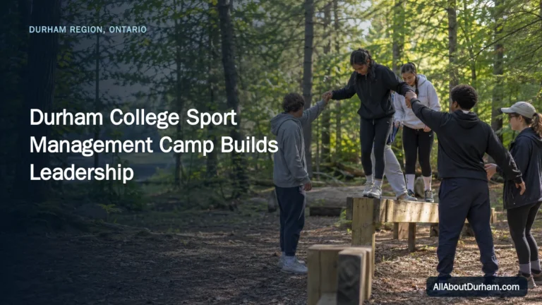 Durham College Sport Management Camp Builds Leadership — AllAboutDurham.com featured image