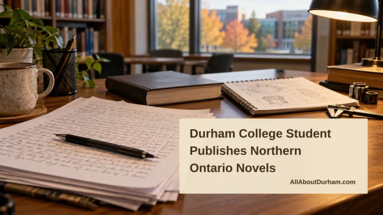 Durham College Student Publishes Northern Ontario Novels Durham College Student Publishes Northern Ontario Novels — AllAboutDurham.com featured image